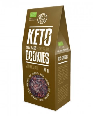 Bio Keto cepumi ar kakao Diet food, 80 g